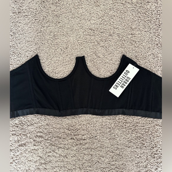 Out from Under Bewitched Modern Mesh under bust Corset size Medium in black - Picture 6 of 11